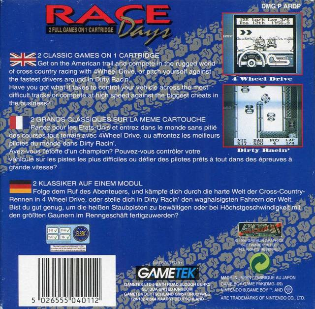 Race Days — box-2D-back (EU)