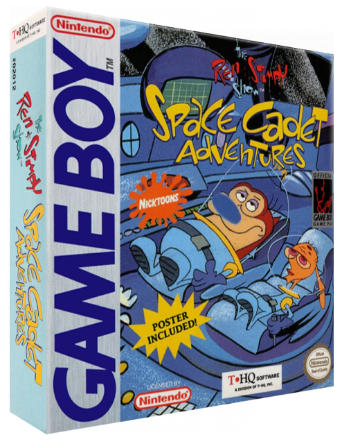 Ren And Stimpy Show, The - Space Cadet Adventures — box-3D (US)