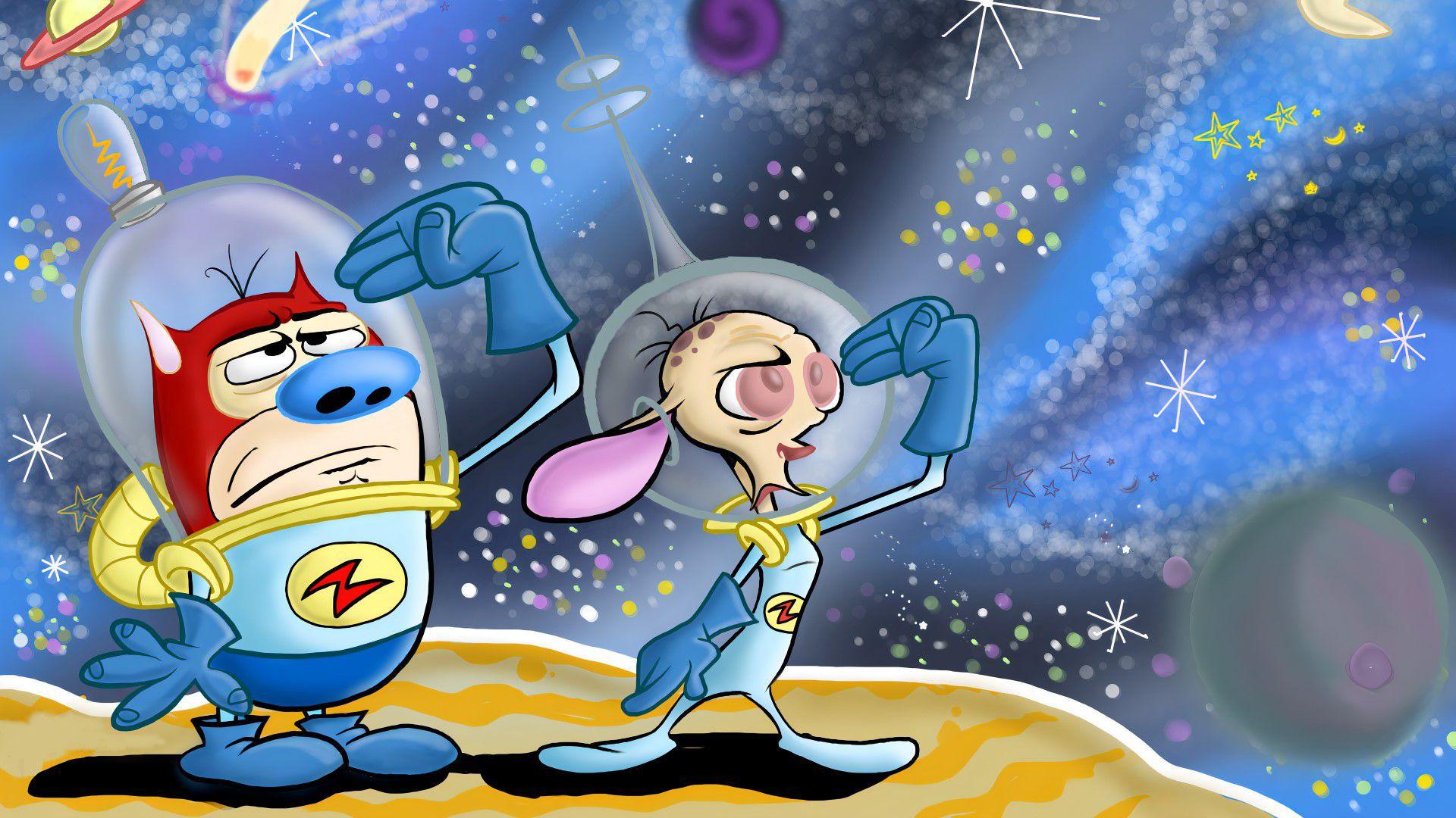 Ren And Stimpy Show, The - Space Cadet Adventures — fanart