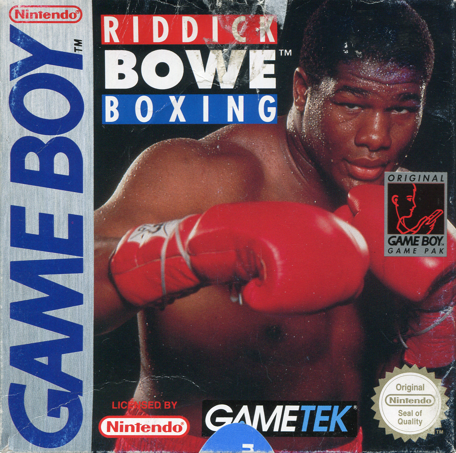 Riddick Bowe Boxing — box-2D (EU)