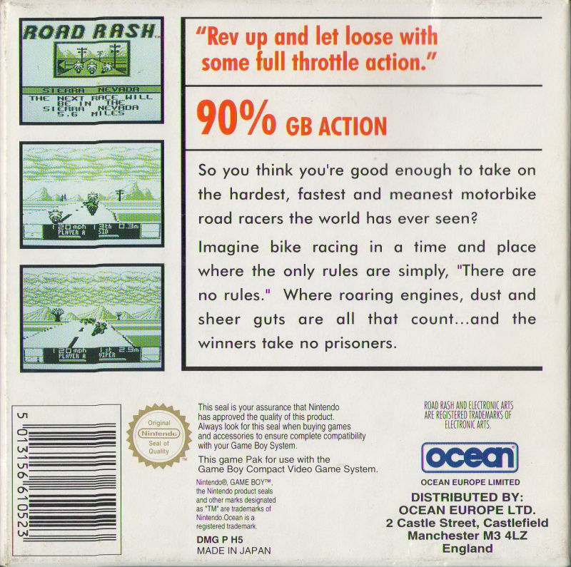 Road Rash — box-2D-back (EU)