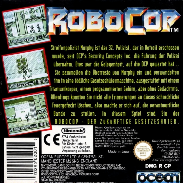 Robocop — box-2D-back (DE)