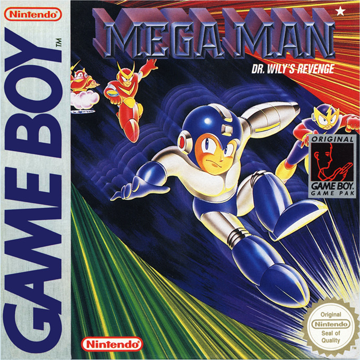 Mega Man - Dr. Wily's Revenge — box-2D (EU)