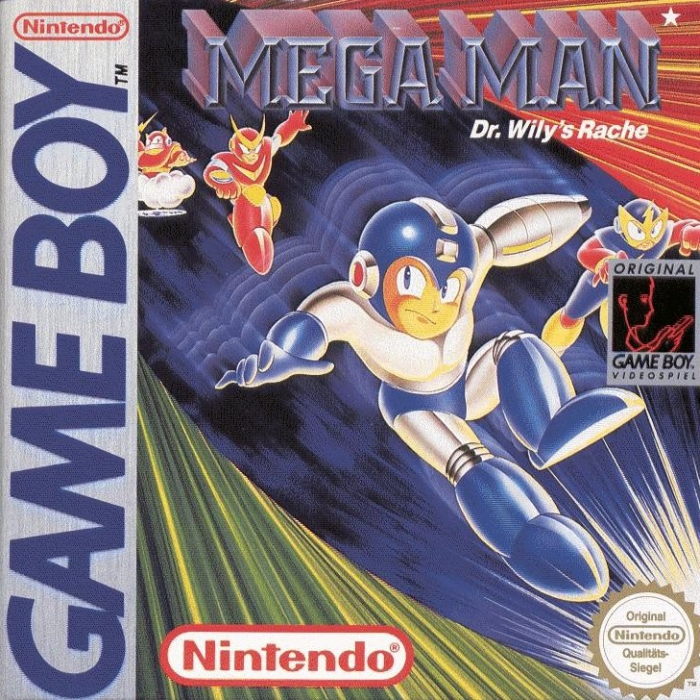 Mega Man - Dr. Wily's Revenge — box-2D (DE)