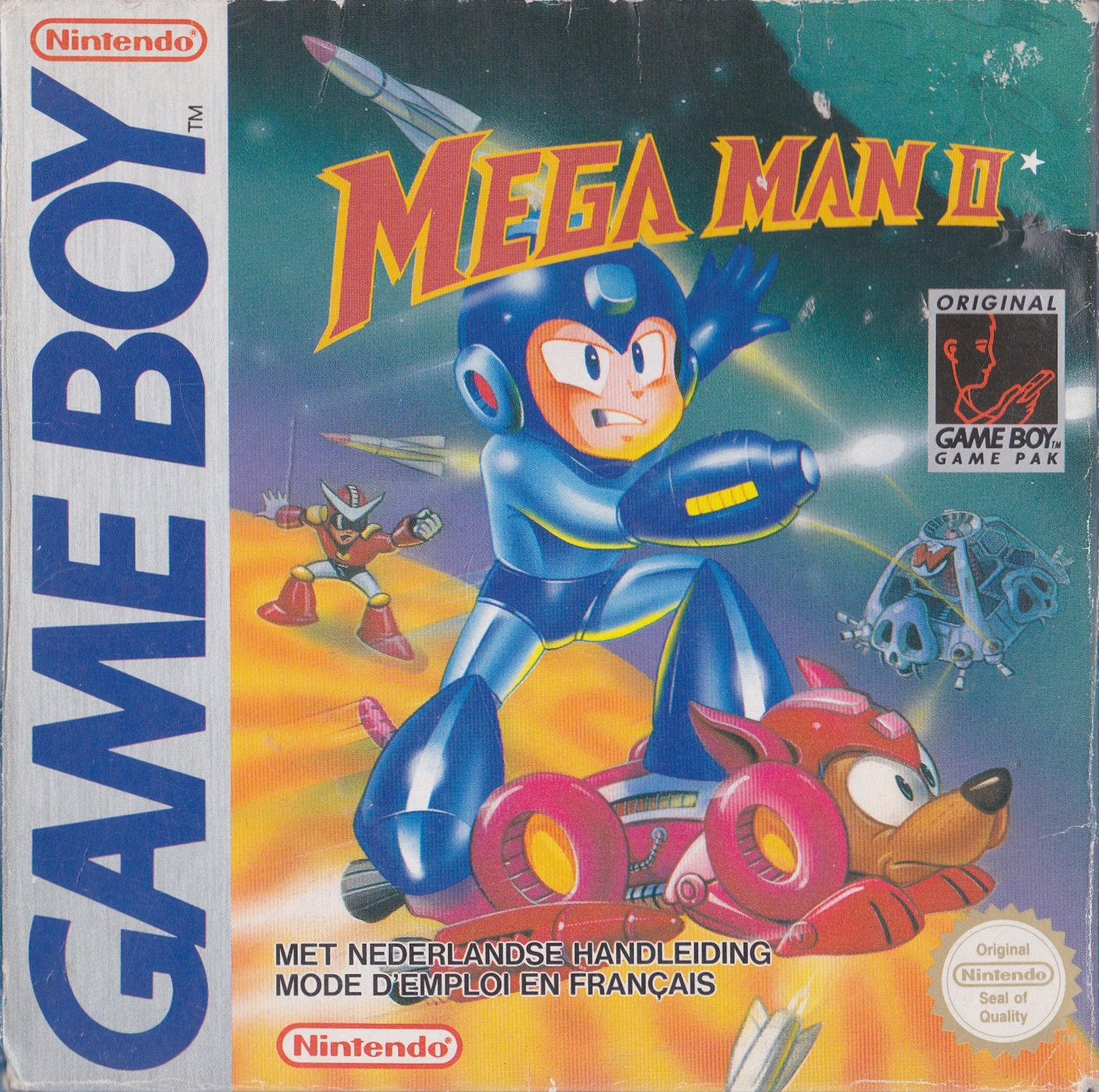 Mega Man II — box-2D (EU)
