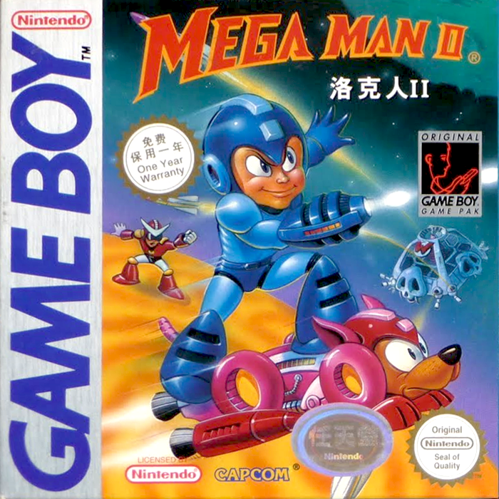 Mega Man II — box-2D (CN)