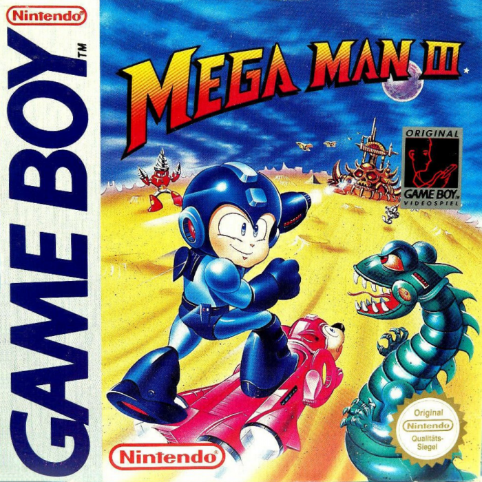 Mega Man III — box-2D (DE)