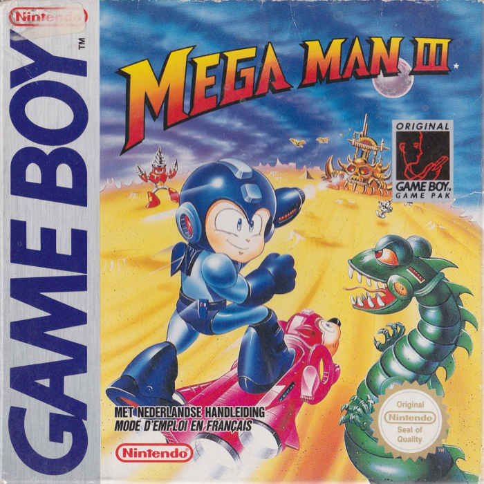 Mega Man III — box-2D (EU)