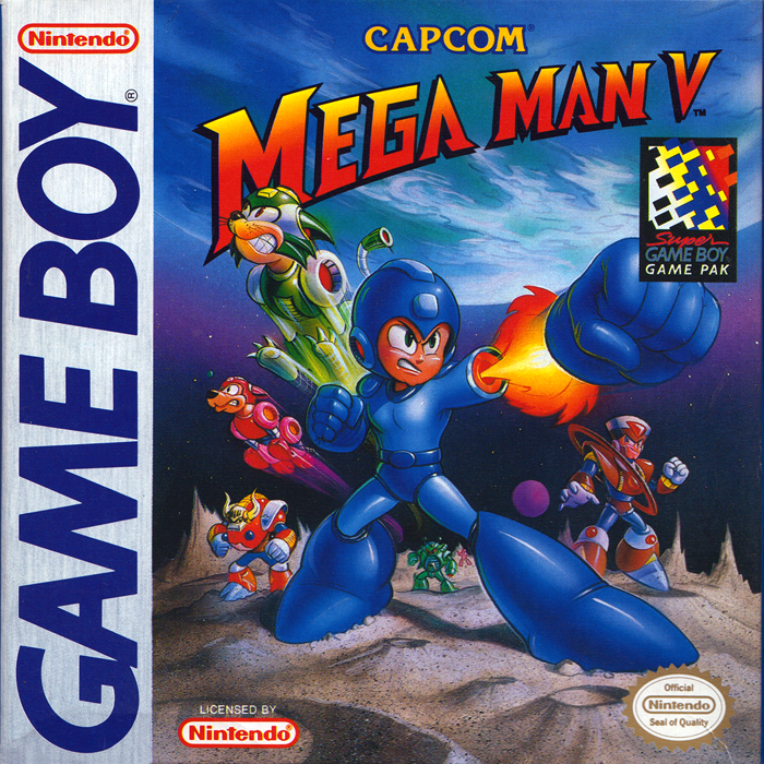 Mega Man V box art