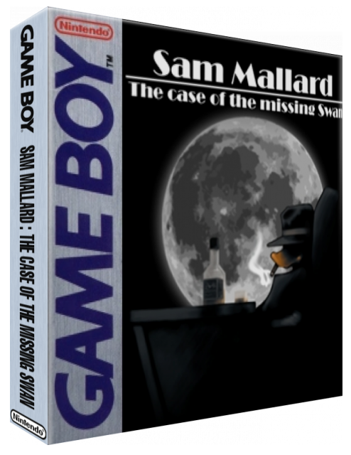 Sam Mallard : The Case Of The Missing Swan — box-3D (WOR)