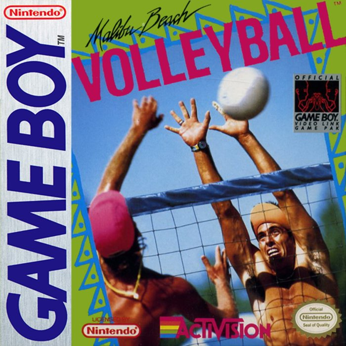 Malibu Beach Volleyball box art