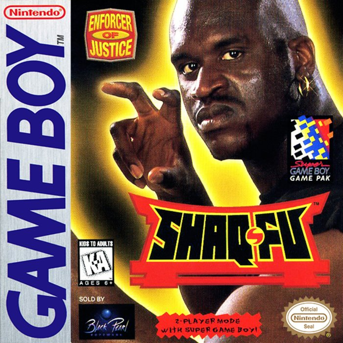 Shaq Fu box art
