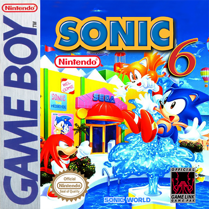 Sonic 6 box art
