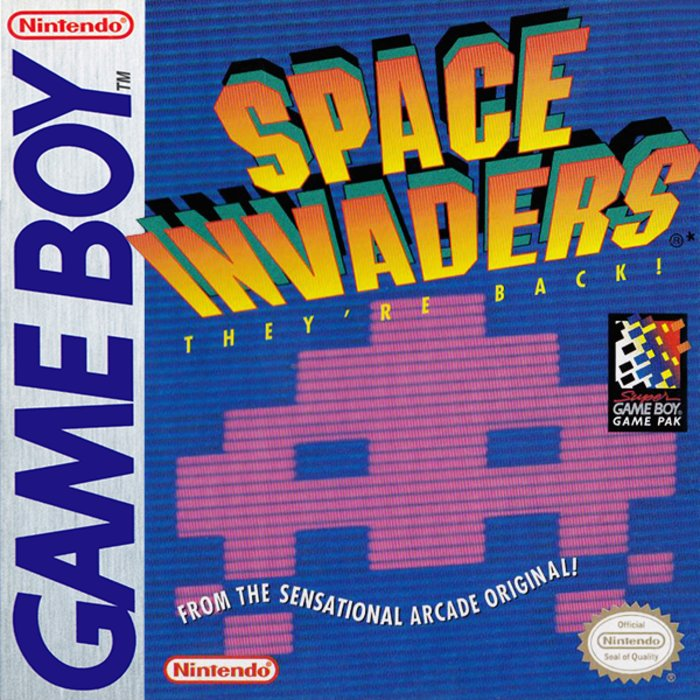 Space Invaders box art
