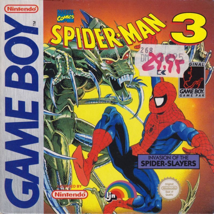 Spider-Man 3 : Invasion of the Spider-Slayers — box-2D (EU)