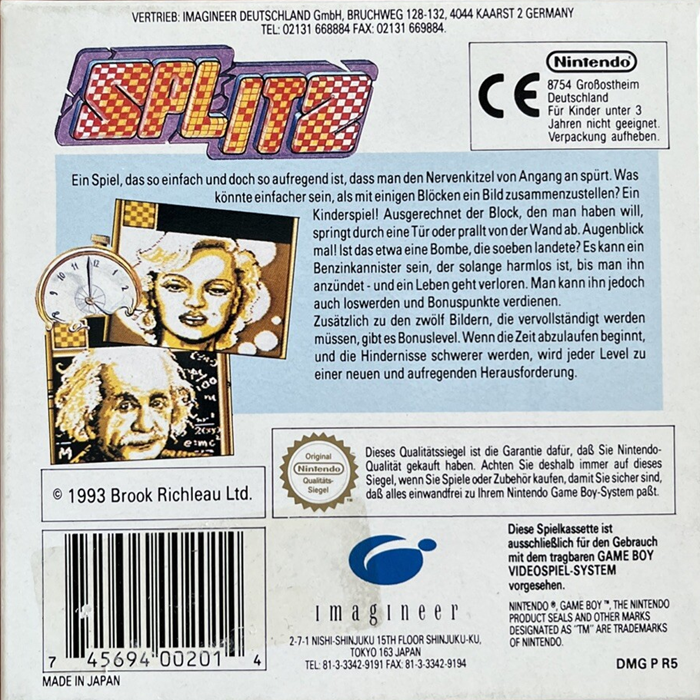 Splitz — box-2D-back (DE)