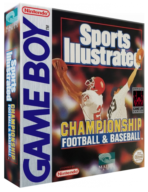 Sports Illustrated - Football And Baseball — box-3D (US)