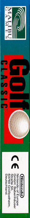 Sports Illustrated - Golf Classic — box-2D-side (EU)