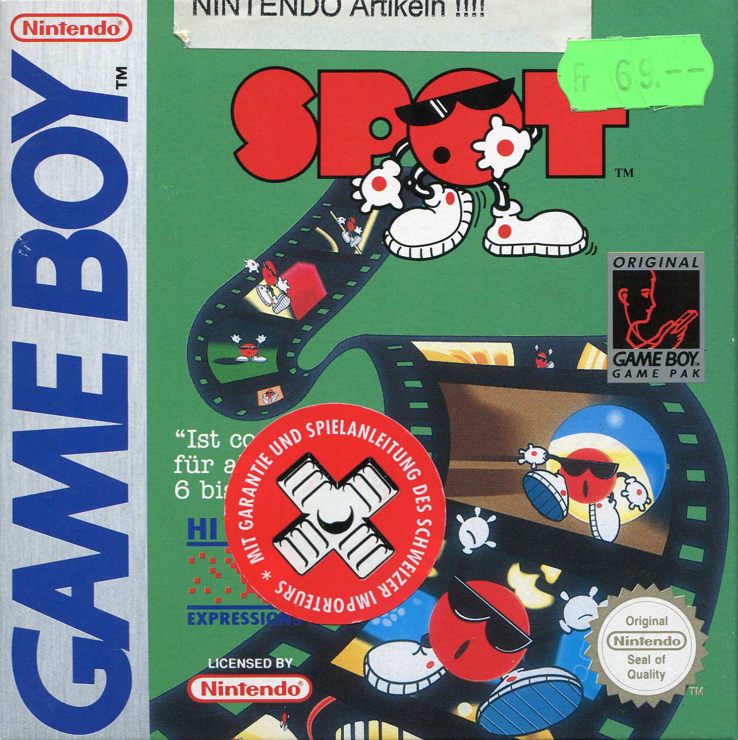 Spot - The Video Game! — box-2D (DE)