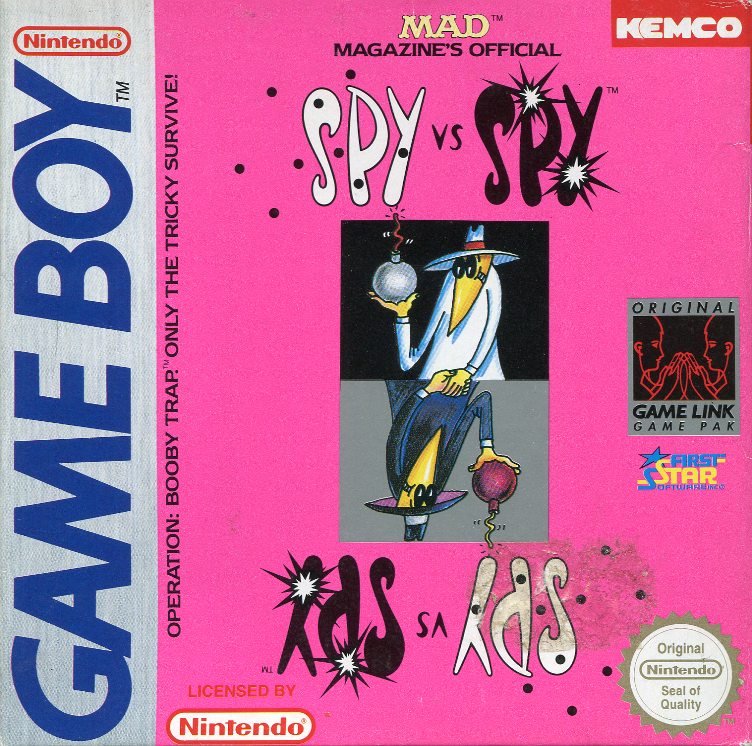 Spy vs Spy : Operation Boobytrap — box-2D (EU)