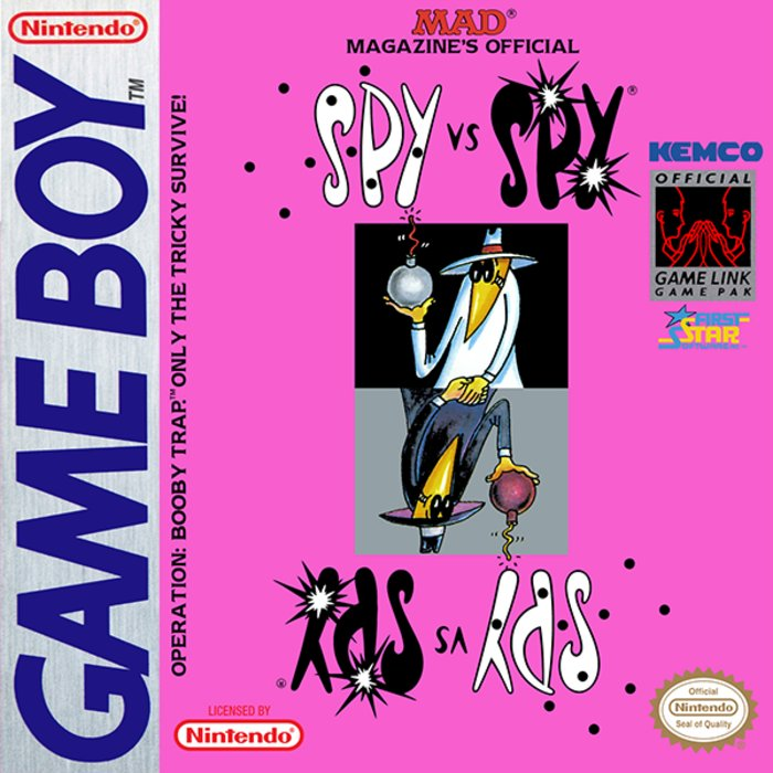 Spy vs Spy : Operation Boobytrap box art