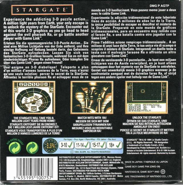 Stargate — box-2D-back (EU)