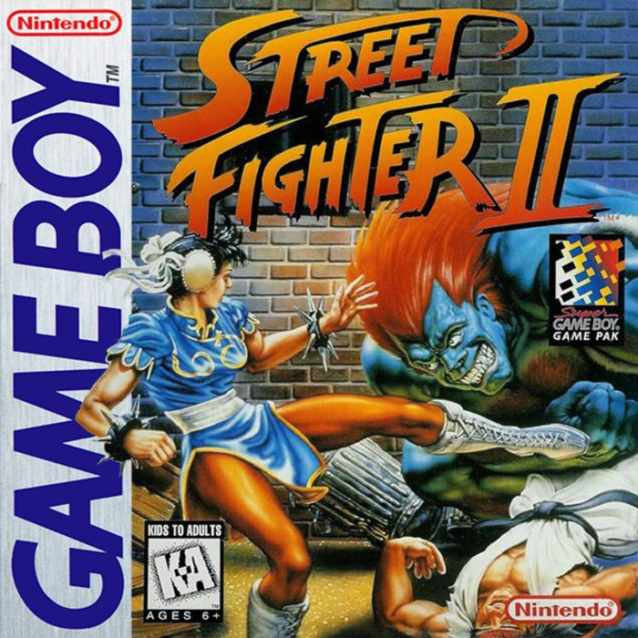 Street Fighter 2 box art