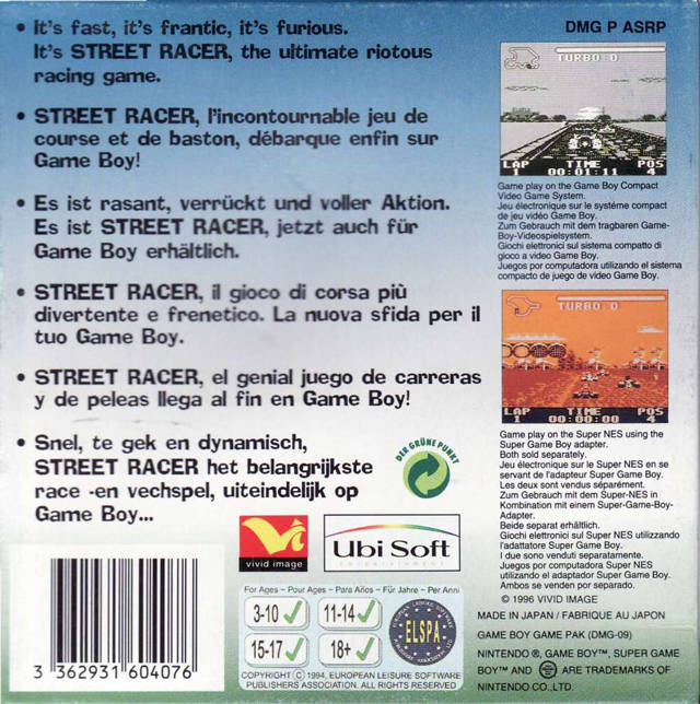 Street Racer — box-2D-back (EU)
