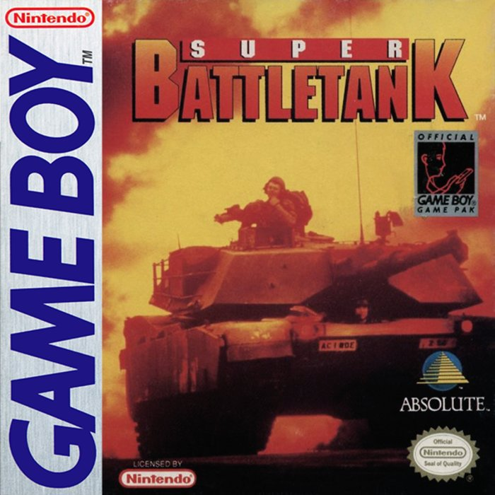 Super Battletank - War In The Gulf box art