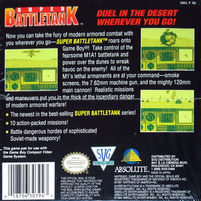 Super Battletank - War In The Gulf — box-2D-back (US)