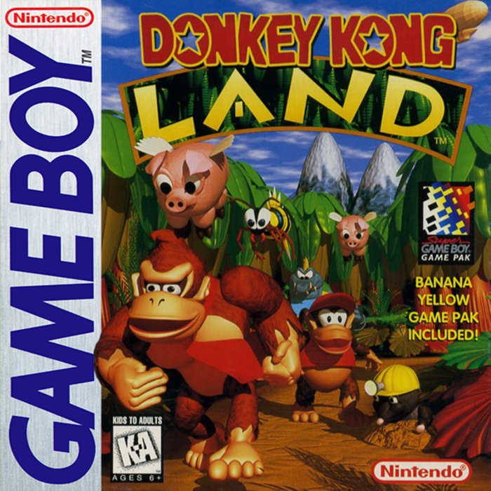 Donkey Kong Land box art