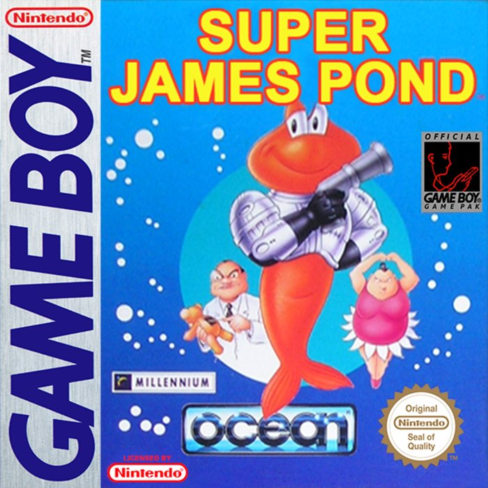 Super James Pond box art