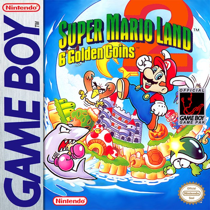 Super Mario Land 2 : 6 Golden Coins box art