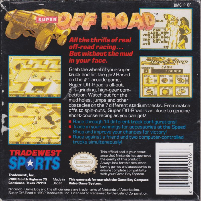 Super Off Road — box-2D-back (US)