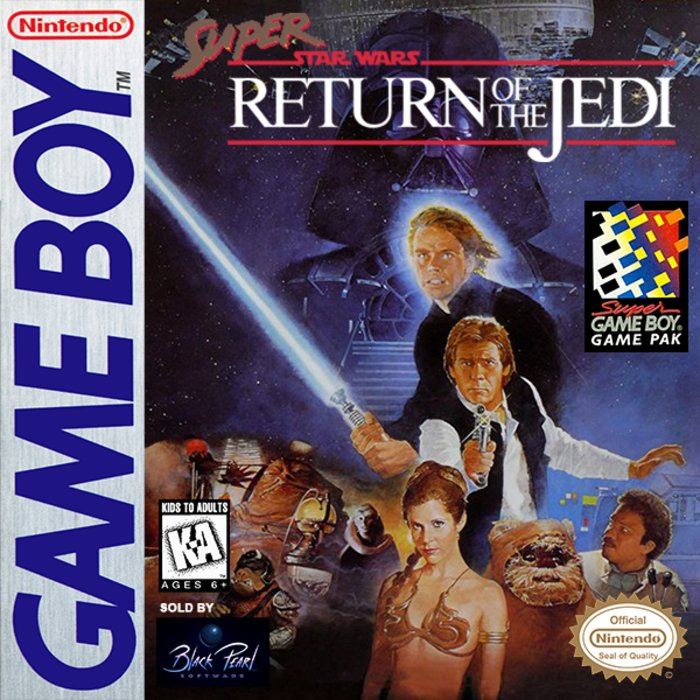 Super Star Wars : Return of the Jedi box art