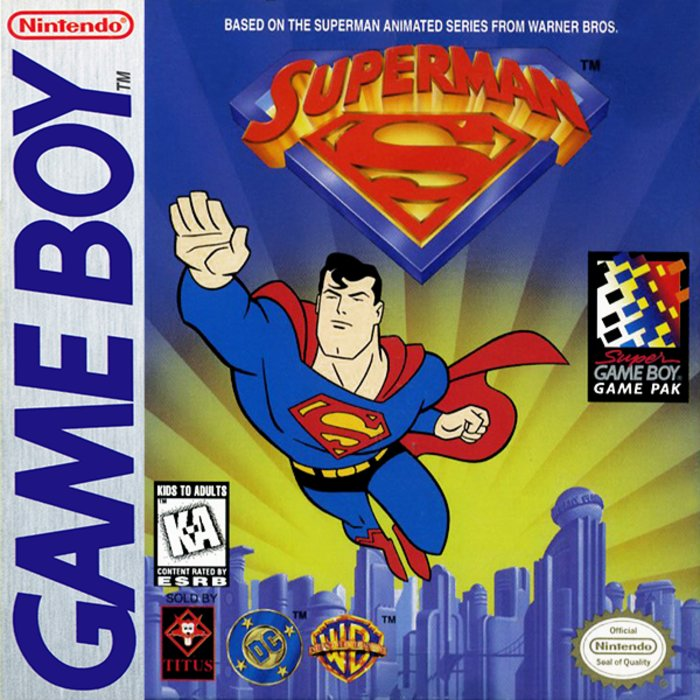 Superman box art