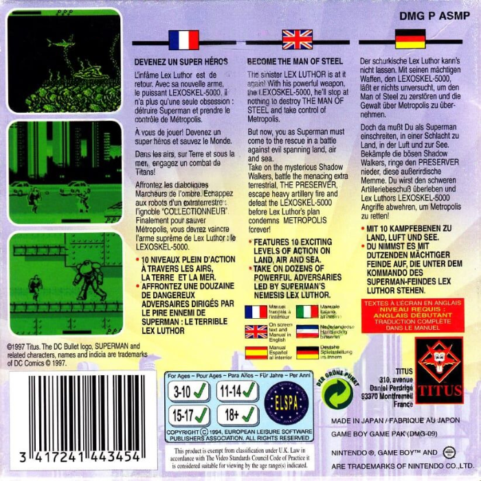 Superman — box-2D-back (EU)