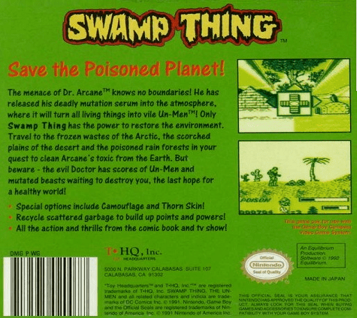 Swamp Thing — box-2D-back (US)