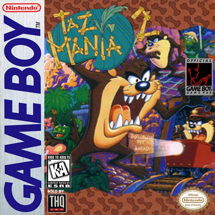 Taz-Mania box art