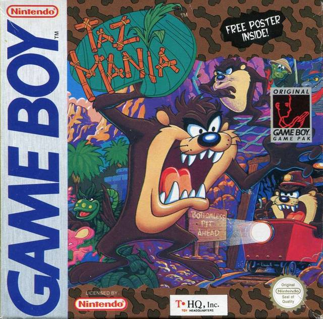 Taz-Mania — box-2D (EU)