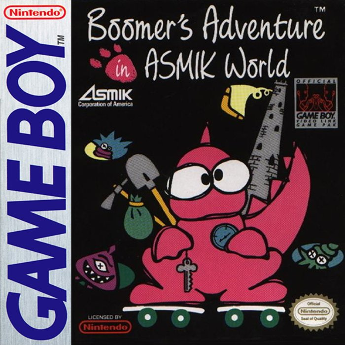 Boomer's Adventure In Asmik World box art