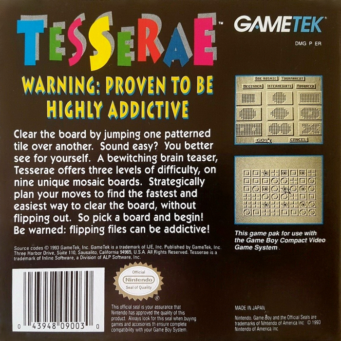 Tesserae — box-2D-back (US)