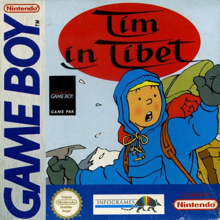 Tintin In Tibet — box-2D (DE)