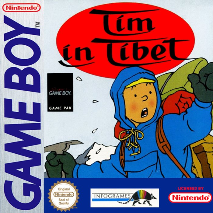 Tintin In Tibet box art