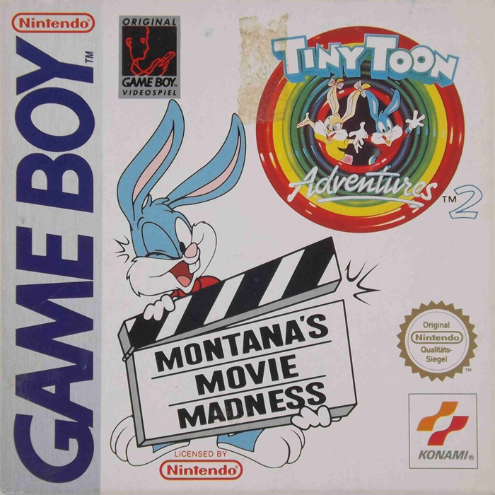 Tiny Toon Adventures 2 : Montana's Movie Madness — box-2D (DE)
