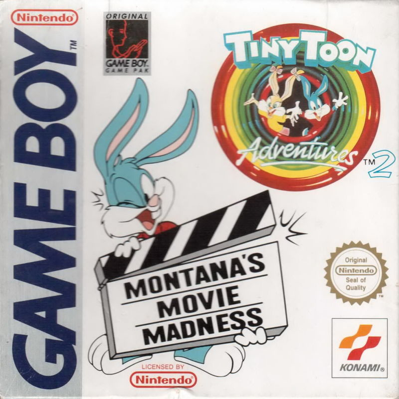Tiny Toon Adventures 2 : Montana's Movie Madness — box-2D (EU)