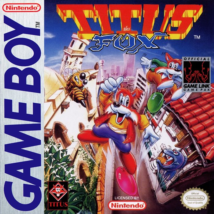 Titus The Fox - To Marrakech And Back box art