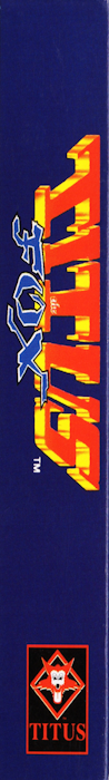 Titus The Fox - To Marrakech And Back — box-2D-side (EU)