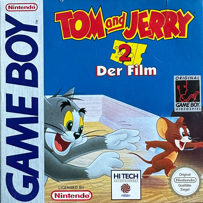 Tom and Jerry : Frantic Antics! — box-2D (DE)