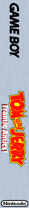 Tom and Jerry : Frantic Antics! — box-2D-side (DE)